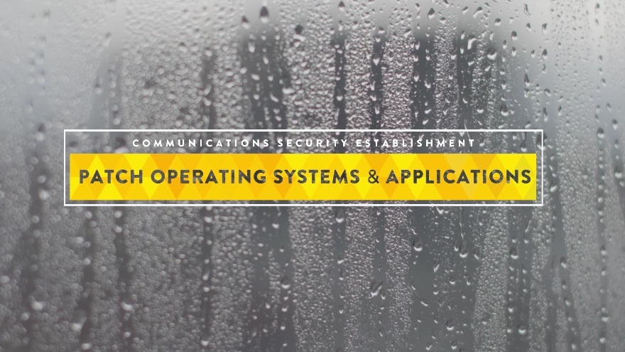 Patch Operating Systems and Applications