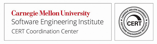 Carnegie Melton University - Software Engineering Institute CERT Coordination Center Logo