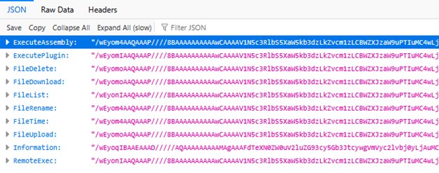 Fig 2: SharpViewStateKing payload-resource JSON file - Long description immediately follows